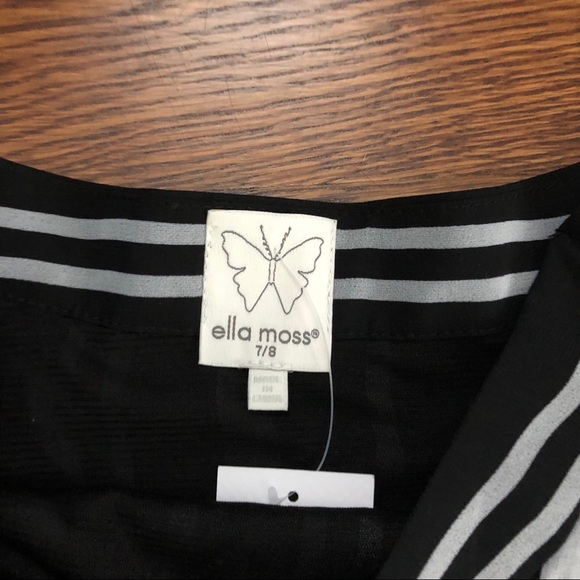 Ella Moss girl’s black and white skirt. NWT - Picture 2 of 4